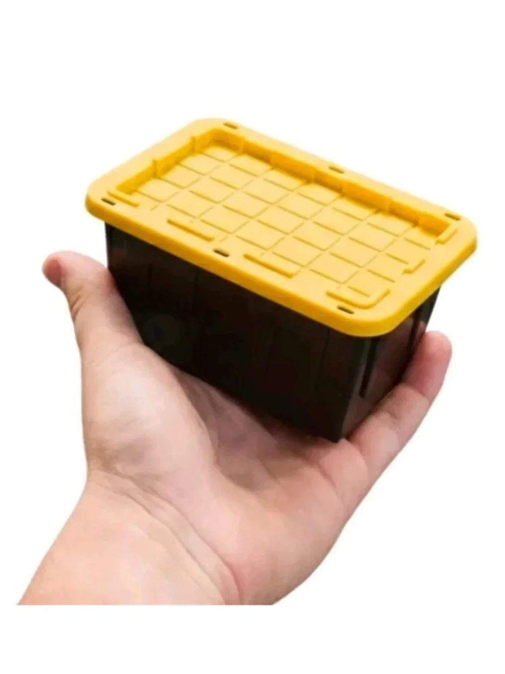 GreenMade MINI BINS 10-Pack Tiny Tote Stackable Storage Heavy Duty Utility Style